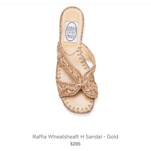Emma Hopes H Raffia Sandal